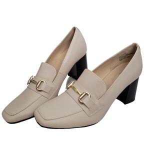 Liz Claiborne Morris Block Heel Loafer Size-8 NWOT